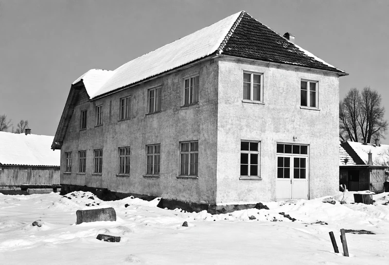 Die neue Werkstatt der Tischlerei Weichselberger in der Flurgasse im Jahr 1959